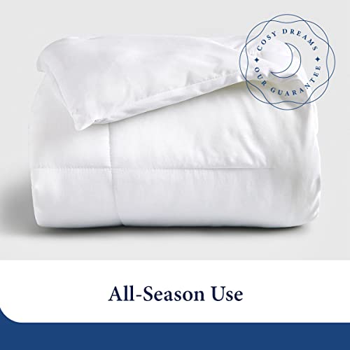 Luxury Bamboo Down Alternative Comforter - All Season - King/Cal King White